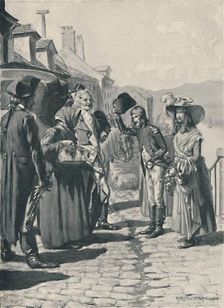 Napoleon On His Way To Corsica With His Sister Elisa 1894, (1896)