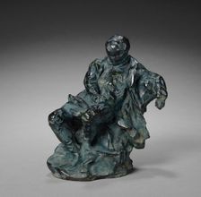 Napoleon on St. Helena, c. 1860-1870. Creator: Jean-Baptiste Carpeaux (French, 1827-1875)
