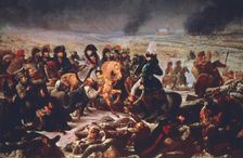 Napoleon on the Field of the Battle of Eylau 9th February 1807 (1808). Artist: Antoine-Jean Gros