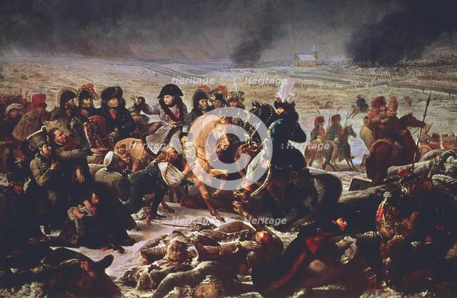 'Napoleon on the Field of the Battle of Eylau', 9th February 1807 (1808). Artist: Antoine-Jean Gros