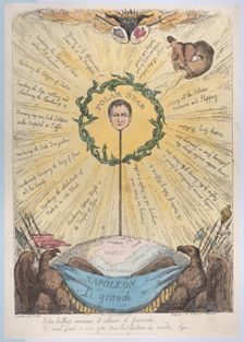 Napoleon Le Grande, December 2, 1813., December 2, 1813. Creator: Thomas Rowlandson
