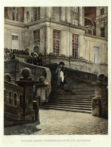 Napoleon Leaving Fontainebleau