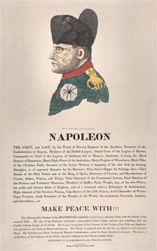 Napoleon, March 1814?., March 1814?. Creator: Thomas Rowlandson