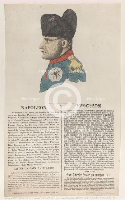 Napoleon, March 1814?., March 1814?. Creator: Thomas Rowlandson.