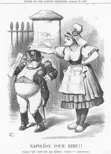 Napoleon Pour Rire!! 1883. Creator: Joseph Swain