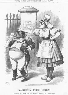 Napoleon Pour Rire!! 1883. Creator: Joseph Swain