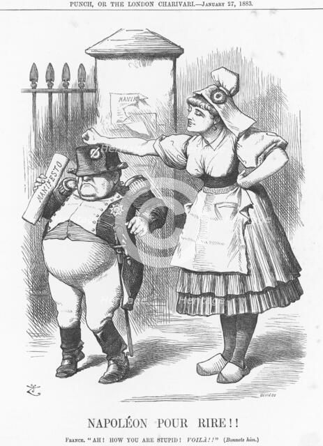 'Napoleon Pour Rire!!', 1883. Creator: Joseph Swain.