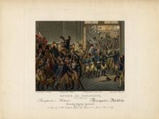 Napoleon Returning from the Island of Elba, 1815. Artist: Heim, François-Joseph (1787-1865)