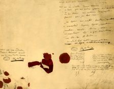 Napoleon's will, 16 April 1821, (1921). Creator: Unknown