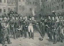 Napoleon's Farewell To The Imperial Guard At Fontainebleau, April 20, 1814 (1896)