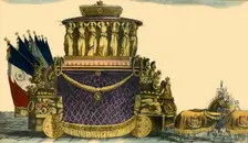 Napoleon's funeral carriage, 1840, (1921). Creator: Unknown