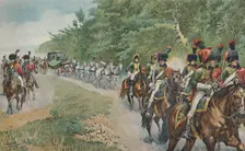 Napoleon's Mode of Traveling c1800, (1896)