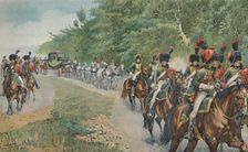 Napoleon's Mode of Traveling c1800, (1896)