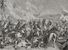 Napoleonic Wars: Battle of Abukir, (25 July 1799), 1879. Creator: Octave Jahyer