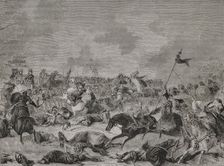 Napoleonic Wars: Battle of Mount Tabor (16 April 1799), 1879. Creator: Adolphe François Pannemaker