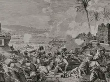 Napoleonic Wars: French Invasion of Egypt, (1798-1801) - Battle of Sediman...1798, 1879. Creator: Unknown