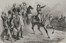 Napoleonic Wars: French Invasion of Egypt, (1798-1801), Battle of the Pyramids, (July 1798), 1879. Creator: Unknown