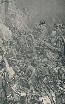 Napoleon...Reaching The Convent at the Summit of the Guadarrama Mountains 1808, (1896)