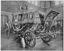 Napoleon's carriage, Versailles, (late 19th century).Artist: John L Stoddard