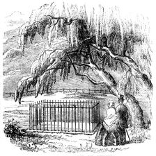 Napoleon's Tomb, St. Helena, 1858. Creator: Unknown