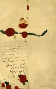 Napoleon's will, 16 April 1821, (1921). Creator: Unknown