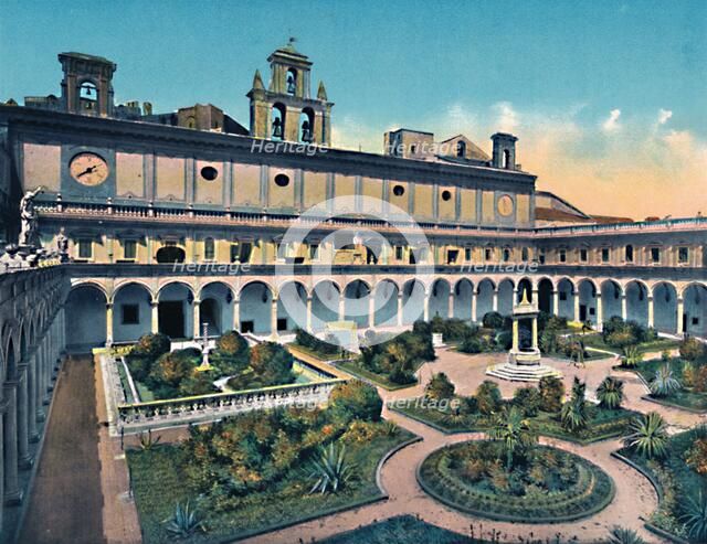 'Napoli - Chiosco Di S. Martino', c1900. Creator: Unknown.