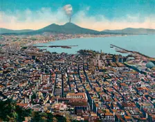 Napoli - Panorama Da S. Martino (View from San Martino), c1900. Creator: Unknown