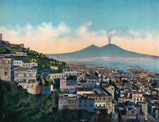 Napoli - Panorama Da Via Tasso (From Via Tasso), c1900. Creator: Unknown