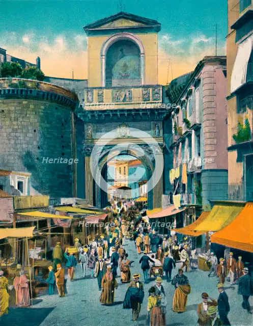 'Napoli - Porta Capuana', c1900. Creator: Unknown.