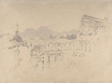 Naples, 1841 (?). Creator: John Ruskin