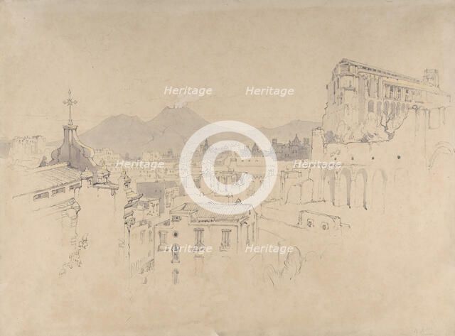 Naples, 1841 (?). Creator: John Ruskin.