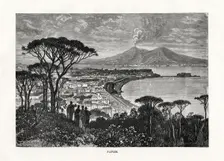 Naples Italy, 1879. Artist: Charles Barbant