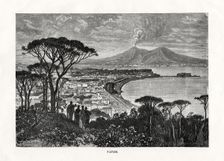 Naples Italy, 1879. Artist: Charles Barbant