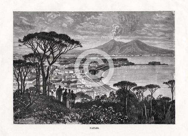 'Naples', Italy, 1879. Artist: Charles Barbant
