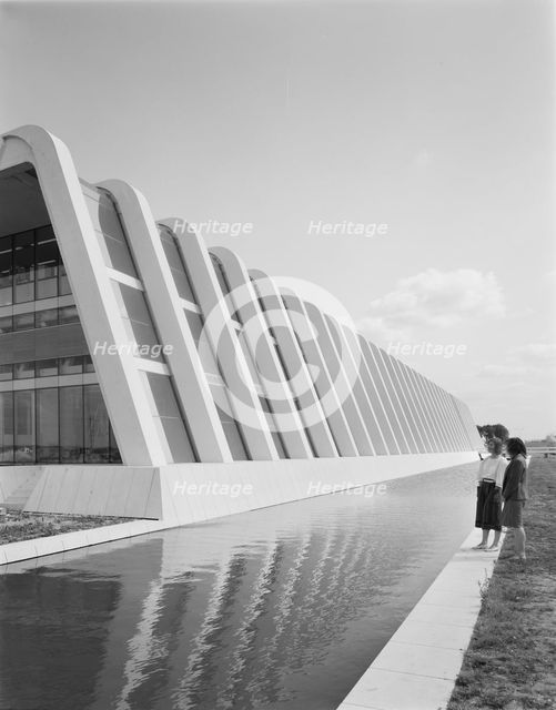 Napp Laboratories, Milton Road, Cambridge Science Park, Milton, Cambridgeshire, 06/09/1983. Creator: John Laing plc.