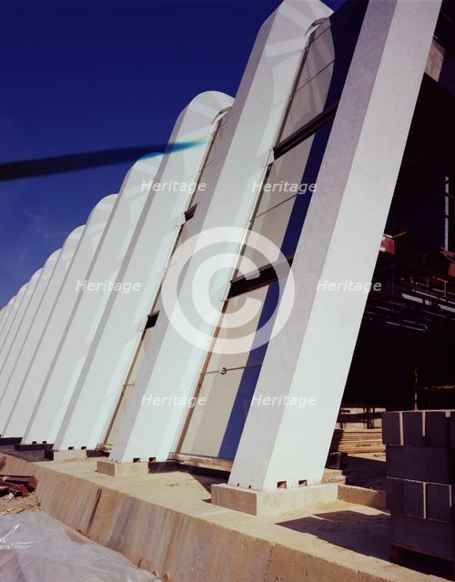Napp Laboratories, Milton Road, Cambridge Science Park, Milton, Cambridgeshire, 02/09/1982. Creator: John Laing plc.