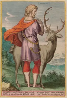Napthali, c. 1585. Creator: Johann Sadeler I
