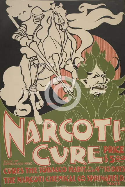 Narcoti-cure, c1895. Creator: William H Bradley.