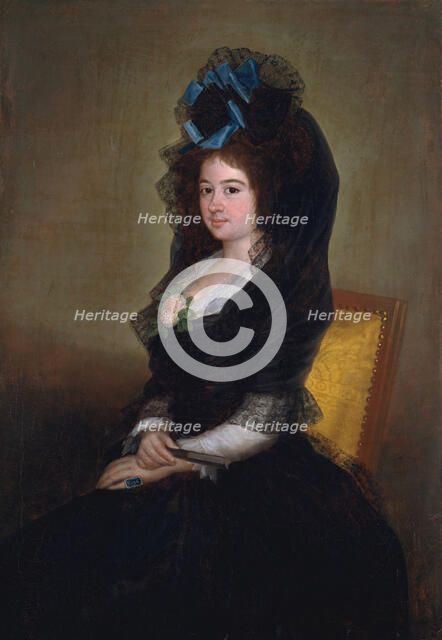 Narcisa Baranana de Goicoechea. Creator: Francisco Goya.