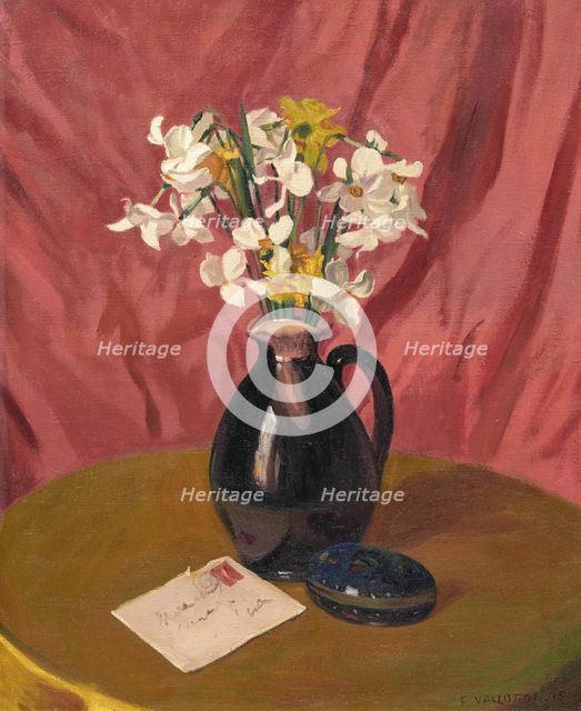 Narcissus, 1915. Creator: Vallotton, Felix Edouard (1865-1925).