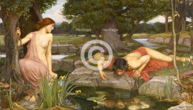 Narcissus and Echo.