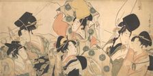 Narihira's Journey to the East, ca. 1797. Creator: Kitagawa Utamaro