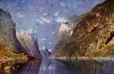 Narofiord, Norway 1936. Creator: Unknown