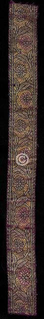 Narrow Strip used as Galloon, 1700s - 1800s. Creator: Unknown.