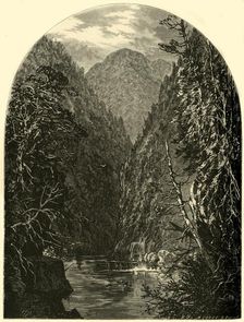 Narrows near Lewistown 1874. Creator: Adolf Closs