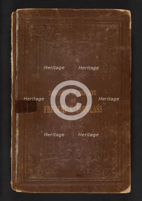 'Narrative of the Life of Frederick Douglass, an American Slave', 1845. Creator: Unknown.