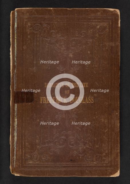 'Narrative of the Life of Frederick Douglass, an American Slave', 1845. Creator: Unknown.