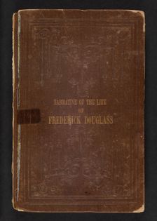 Narrative of the Life of Frederick Douglass, an American Slave 1845. Creator: Unknown
