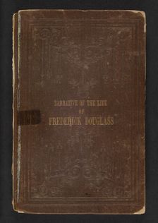 Narrative of the Life of Frederick Douglass, an American Slave 1845. Creator: Unknown
