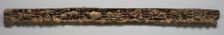 Narrative Frieze: Life of a Hermit in Forest Retreat Architrave from a Jain Temple, 1500s-1600s. Creator: Unknown